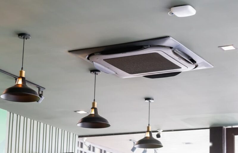 What To Know About Ceiling Mounted Mini Splits The Heat Pump Store